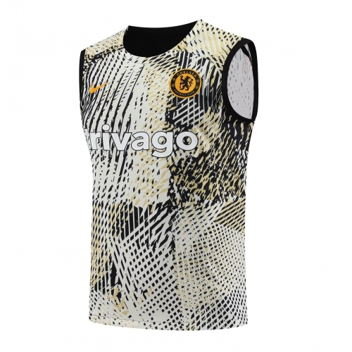 2023/24 Chelsea Gray & Yellow Thailand Training Soccer Jerseys-418