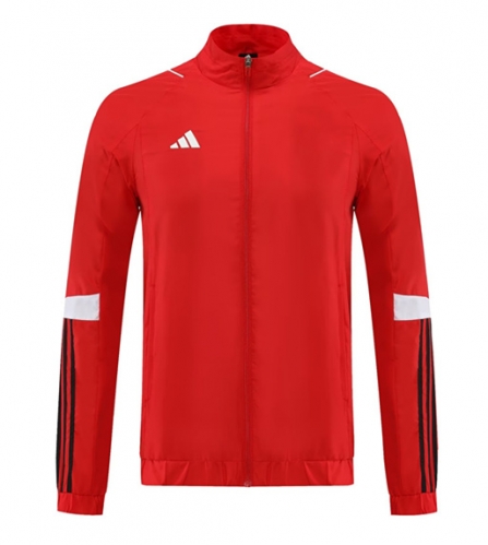 2023 Addida Red Windbreaker Top-LH