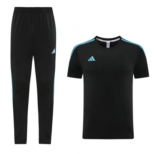 Addia 2022/23 Black & Blue Tracksuit Uniform-LH