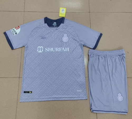 2022/23 Al-Nassr FC 2nd  Away Blue Soccer Uniform-315