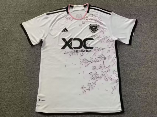 2023/24 D.C. United White Thailand Soccer Jersey AAA-709