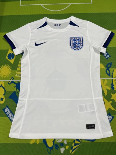 2023/24 England Home White Female Thailand Soccer Jersey-522/416