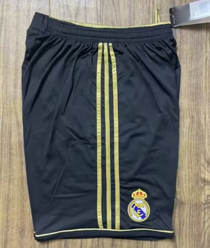 11-12 Retro Version Real Madrid Black Thailand Soccer Shorts-811/601