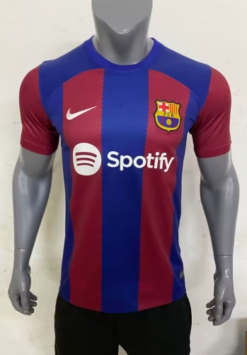 2023/24 Barcelona Home Red & Blue Thailand Soccer Jersey AAA-416/705/320