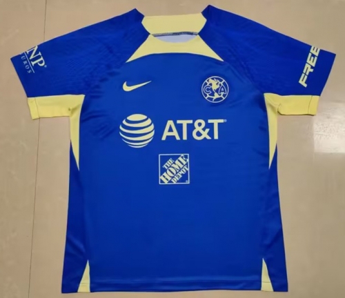 2023/24 Club América Blue Thailand Soccer Training Jersey-809/47