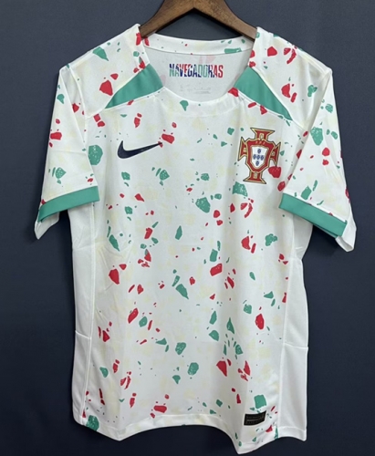 2023/24 Portugal Away White Thailand Soccer Jersey AAA-709