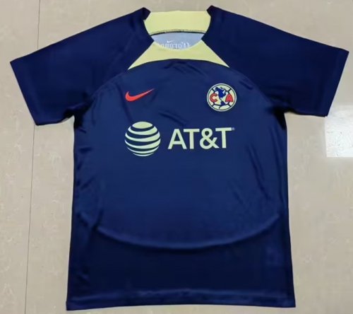 2023/24 Club América Royal Blue Thailand Soccer Training Jersey-809/47