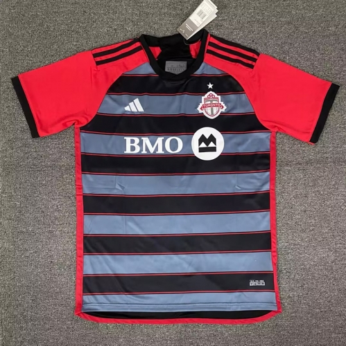 2023/24 Toronto FC Home Red & Black Thailand Soccer Jersey AAA-715