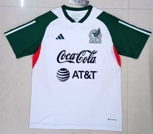 2023/24 Mexico White Training Thailand Soccer Jersey AAA-07