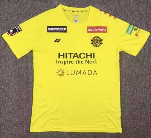 2023/24 Kashiwa Reysol Home Yellow Thailand Soccer Jersey AAA-417