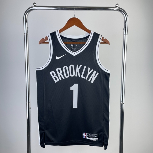 2023 Season Brooklyn Nets NBA Black #1 Jersey-311
