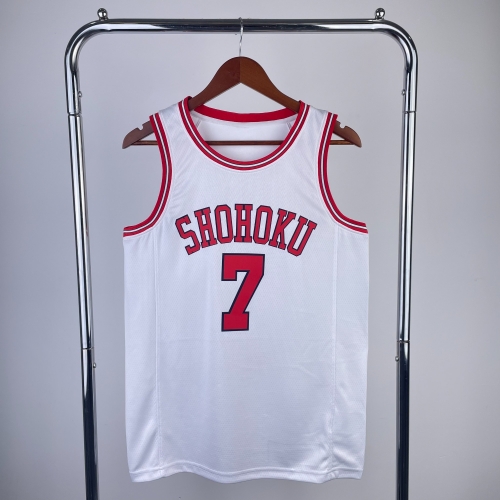 NBA Slam Dunk Version White #7 NBA Jersey-311