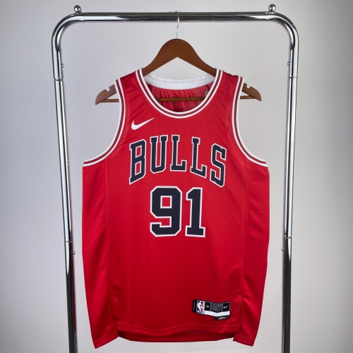 2023 Season Chicago Bull NBA Red #91 Jersey-311