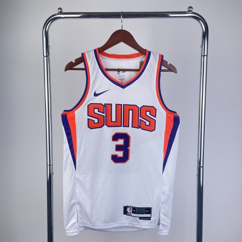 2023 Season Phoenix Suns NBA White #3 Jersey-311