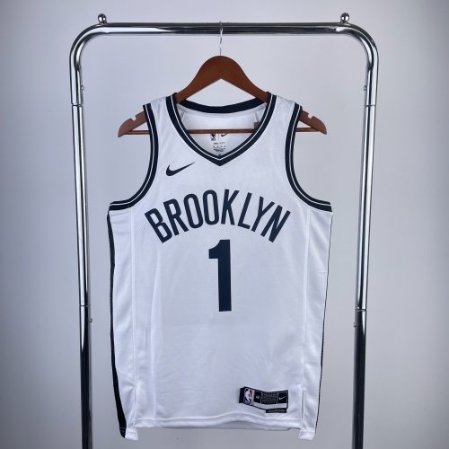 2023 Season Brooklyn Nets NBA White #1 Jersey-311