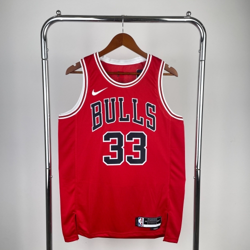 2023 Season Chicago Bull NBA Red #33 Jersey-311