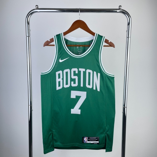 2023 Season Boston Celtics Green NBA #7 Jersey-311