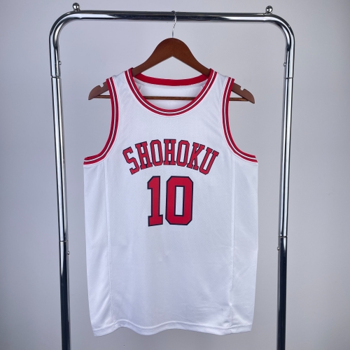 NBA Slam Dunk Version White #10 NBA Jersey-311