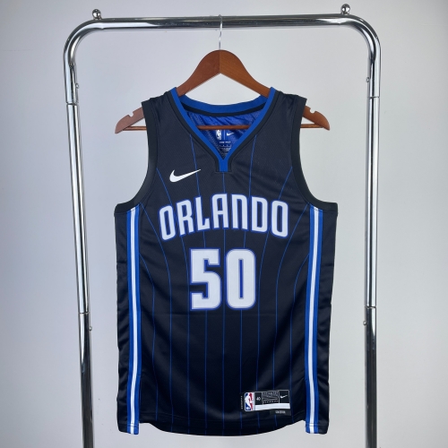 2023 Season NBA Orlando Magic Black & Blue #50 Jersey-311