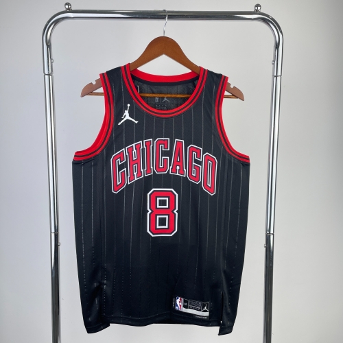 2023 Season Feiren Limited Version Chicago Bull NBA BlacK #8 Jersey-311