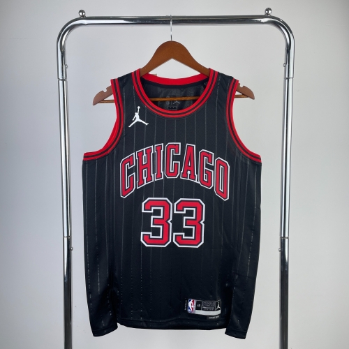 2023 Season Feiren Limited Version Chicago Bull NBA BlacK #33 Jersey-311