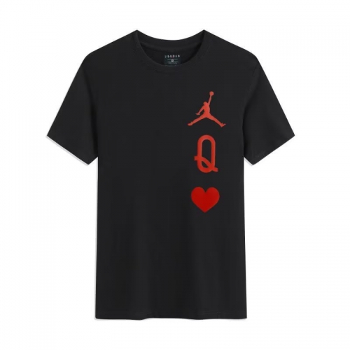 2022/23 Jordan Black Cotton T-Shirts-308