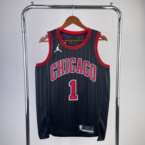 2023 Season Feiren Limited Version Chicago Bull NBA BlacK #1 Jersey-311