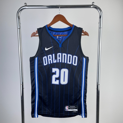 2023 Season NBA Orlando Magic Black & Blue #20 Jersey-311