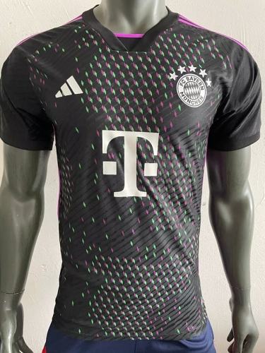 Player Special Version 2023/24 Bayern München Gray & Black Thailand Soccer Jersey AAA-703/308