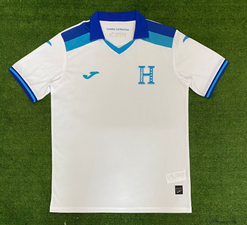 2023/24 Honduras Home White Thailand Soccer Jersey AAA-522/416/320