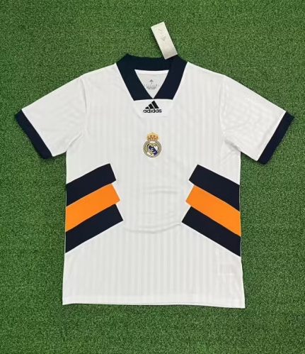 2023-24 Real Madrid White Thailand Soccer Jersey AAA-407/320
