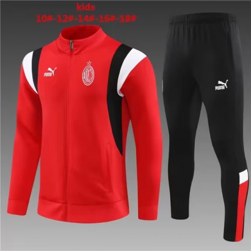 2023/24 AC Milan Red Kids/Youth Jacket Uniform-801