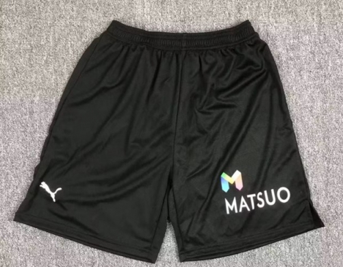 2023/24 Kawasaki Frontale Black Soccer Shorts-417