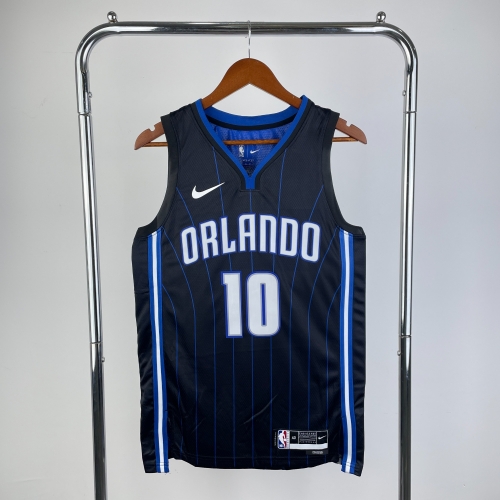 2023 Season NBA Orlando Magic Black & Blue #10 Jersey-311