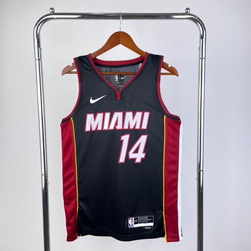 2023 Season Miami Heat NBA Black #14 Jersey-311