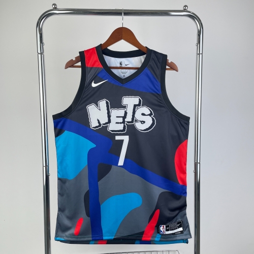 2024 Season City Version Brooklyn Nets NBA Blue & Black #7 Jersey-311