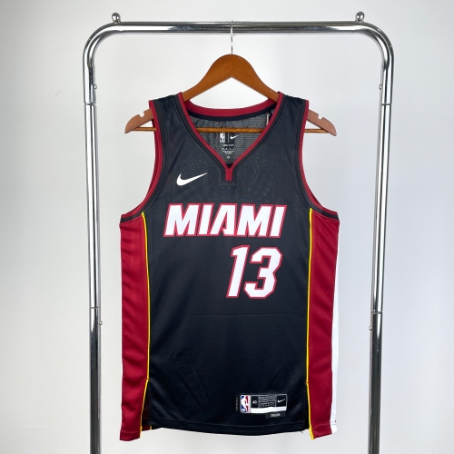 2023 Season Miami Heat NBA Black #13 Jersey-311