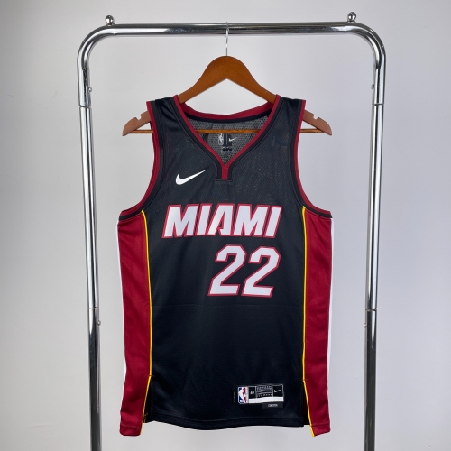 2022 City Edition Miami Heat Black #22 NBA Jersey-311,Miami Heat