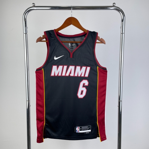 2023 Season Miami Heat NBA Black #6 Jersey-311