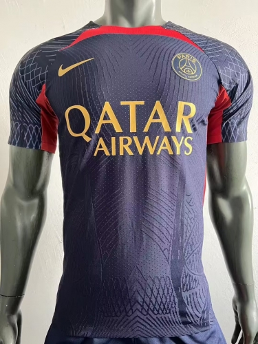 Player Version 2023/24 Paris Saint-Germain Royal Blue Thailand Soccer Jersey AAA-703