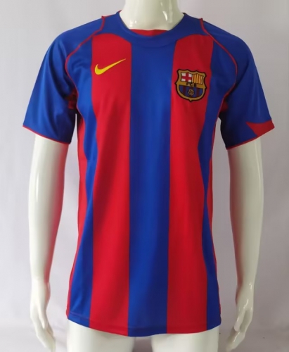 04-05 Retro Version Barcelona Red & Blue Thailand Soccer Jersey AAA-503/709