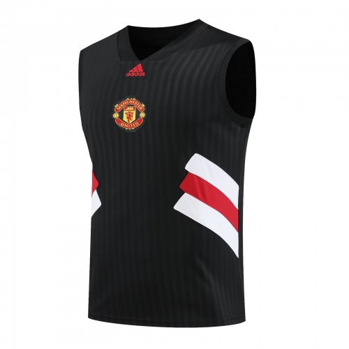 2023/24 Manchester United Black Thailand Soccer Training Shirts-418
