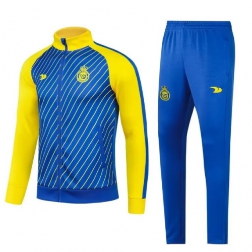 2022/23 Al Nassr Blue Kids/Youth Jacket Uniform-815