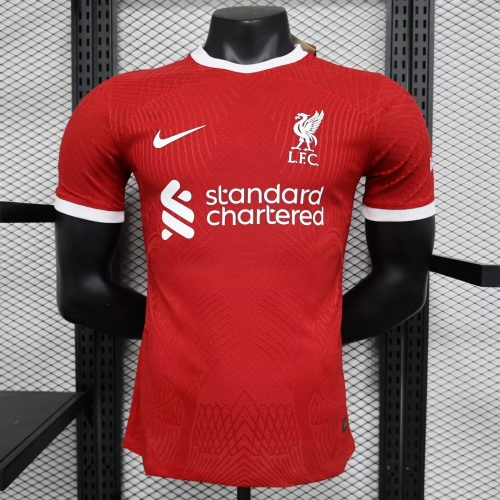 Player Version 2023/24 Liverpool Home Red Thailand Soccer Jersey AAA-888/308