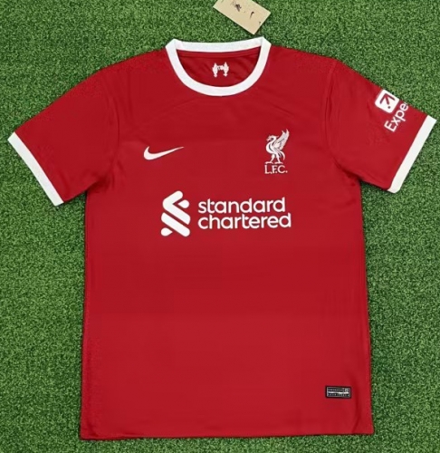 2023/24 Liverpool Home Red Thailand Soccer Jersey AAA-705/522/320