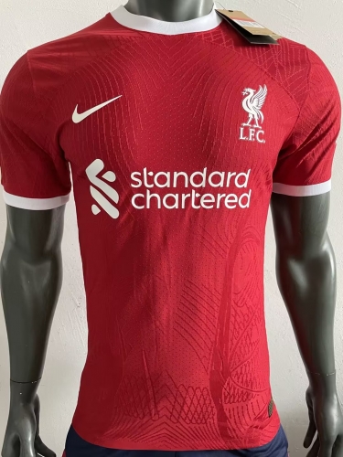 Player Version 2023/24 Liverpool Home Red Thailand Soccer Jersey AAA-703