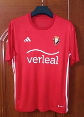 2023/24 CA Osasuna Home Red Thailand Soccer Jersey AAA-301