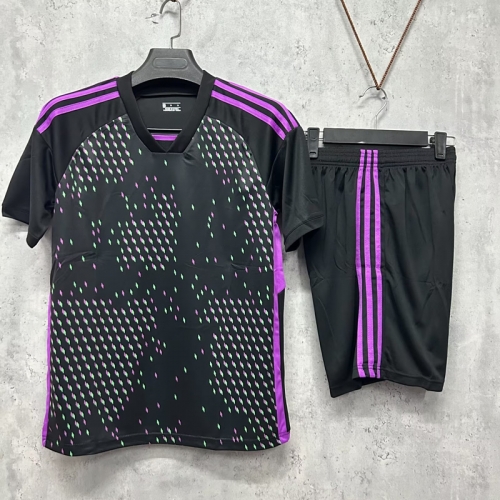 Customize 2023/24 Bayern München Away Black & Gray Soccer Uniform-DN