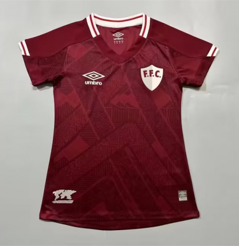 2022/23 Fluminense FC 2nd Away Red Female Soccer Jersey AAA-908