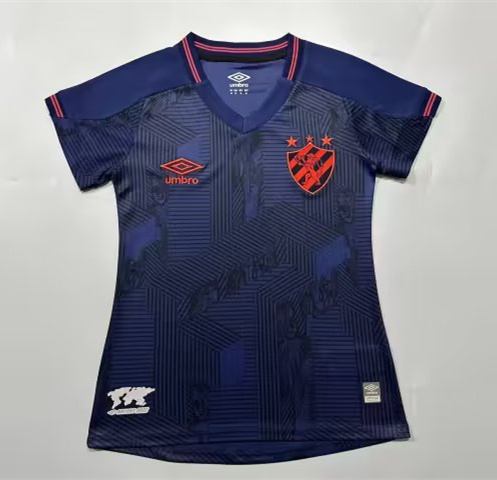 2022-23 Sport Recife 2nd Away Blue & Purple Female Thailand Soccer Jersey-908